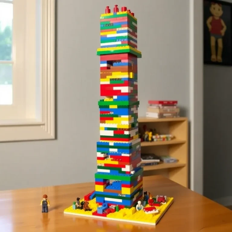 15 Lego Tower Challenge That Parents Give To Their Kids For Fun