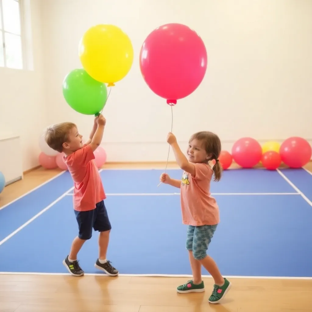 Could Balloon Tennis Be the Easiest Way to Keep Kids Active Indoors?